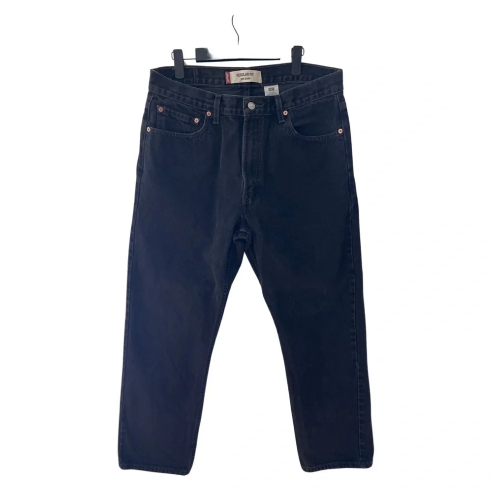 EUC Levi’s Men’s 505 Regular Fit Jeans | 36” x 30” | Black